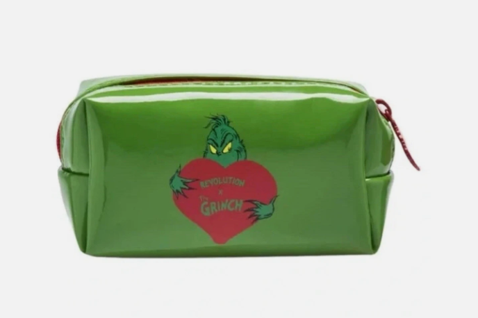 The Grinch x Revolution Cosmetic Bag Limited Edition - Makeup Revolution London