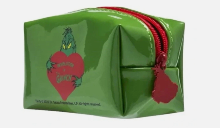 The Grinch x Revolution Cosmetic Bag Limited Edition - Makeup Revolution London