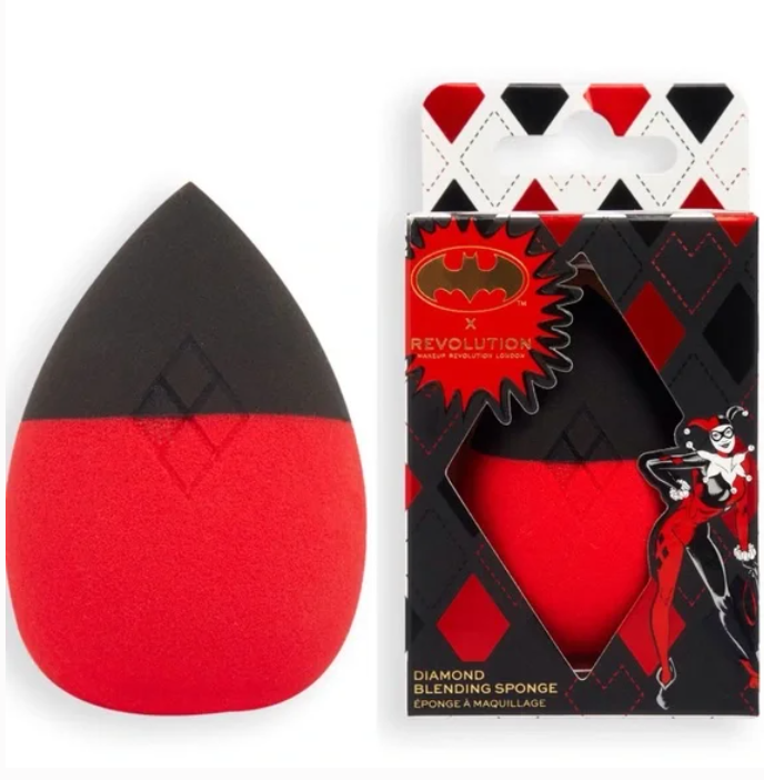 Makeup Revolution X Batman Harley Quinn limited edition cosmetic sponge