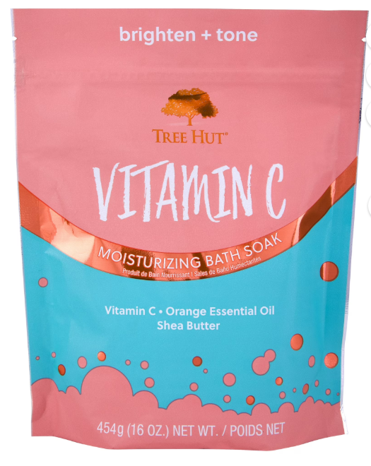 Tree Hut Brightening Bath Soak Vitamin C, 16 oz