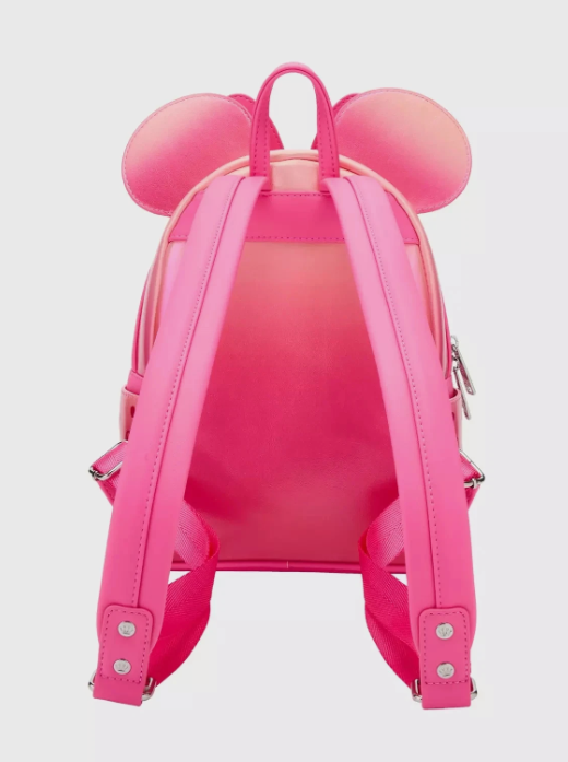 Loungefly Disney Minnie Mouse Pink Confetti Mini Backpack