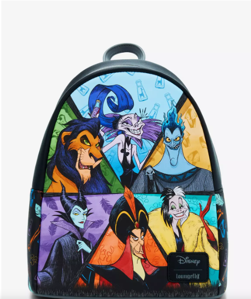 Loungefly Disney Villains Group Mini Backpack
