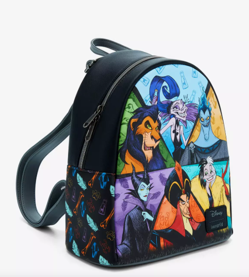 Loungefly Disney Villains Group Mini Backpack